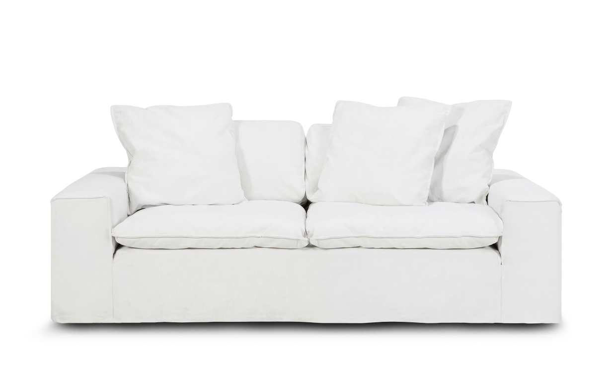 DOVER Grand Deluxe 3-sitssoffa Vit