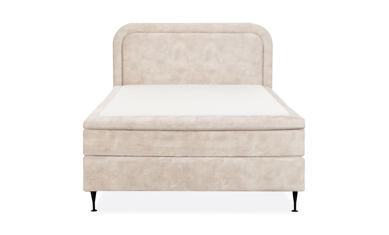 ELIE Sängpaket 90 Sammet Beige