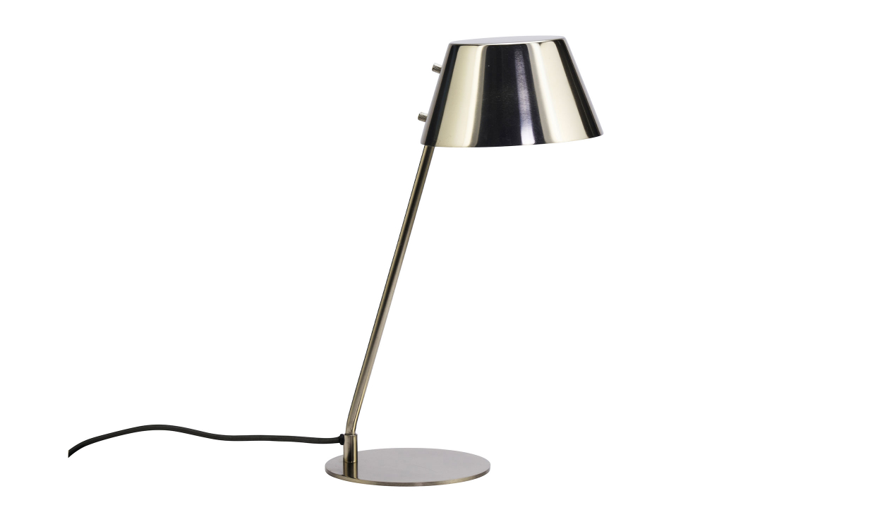 BORDSLAMPA Stålgrå