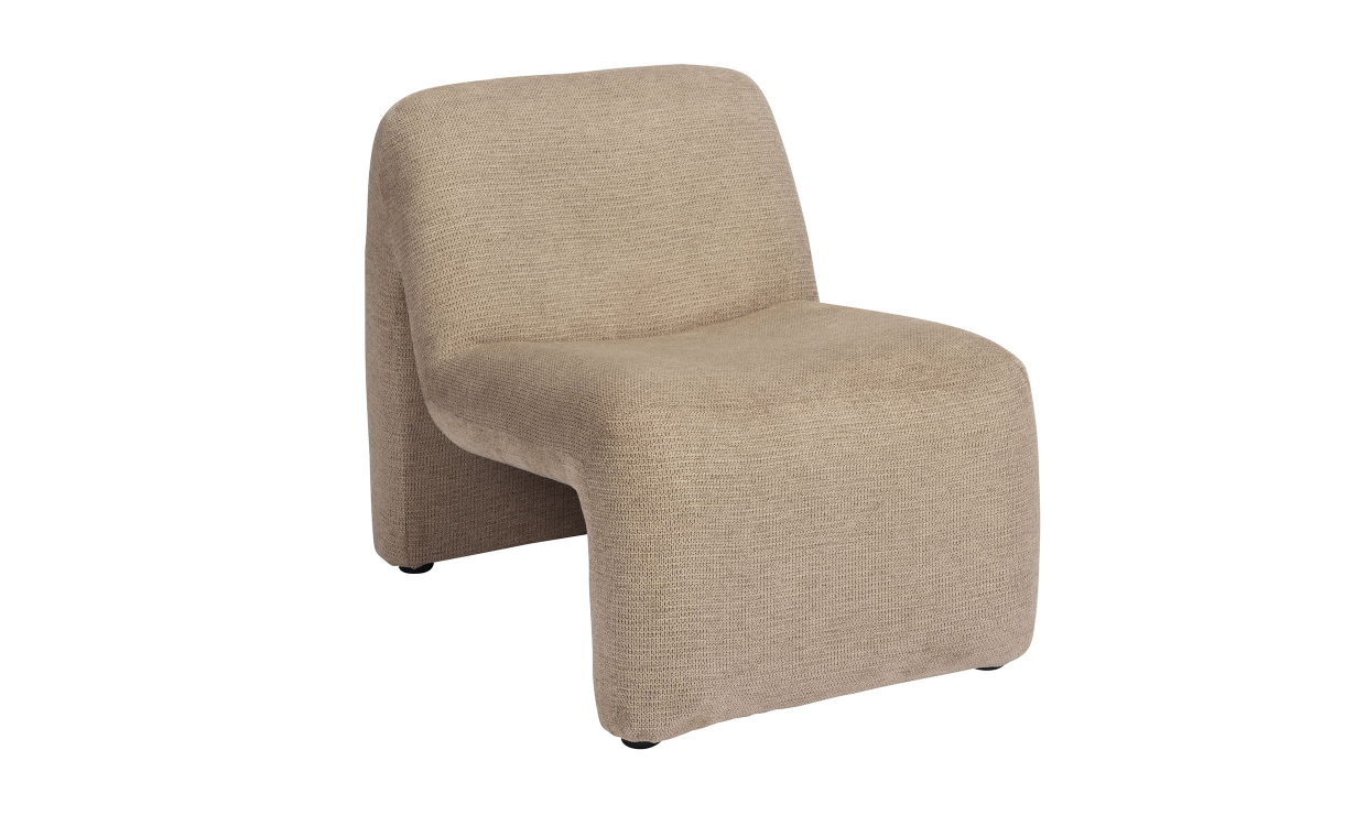 FÅTÖLJ Velvet Beige