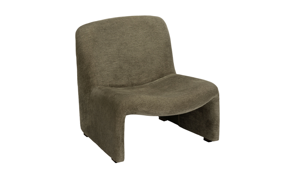 FÅTÖLJ Velvet Grön