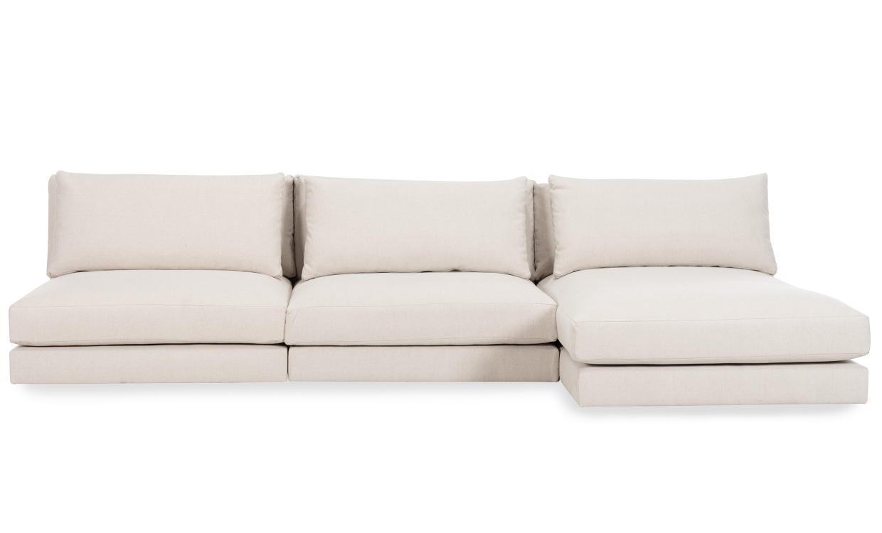 SoffaDirekt LYON Divansoffa Large Öppen Beige