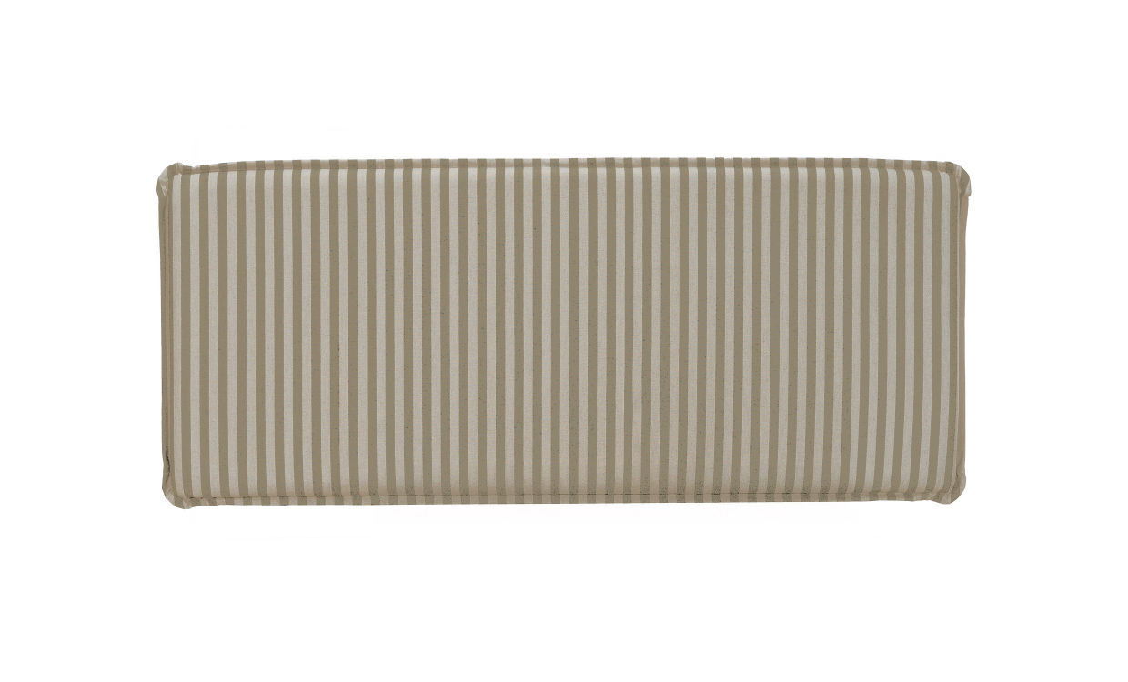 MATHEO Sänggavel Vägghängd 160 Randig Beige