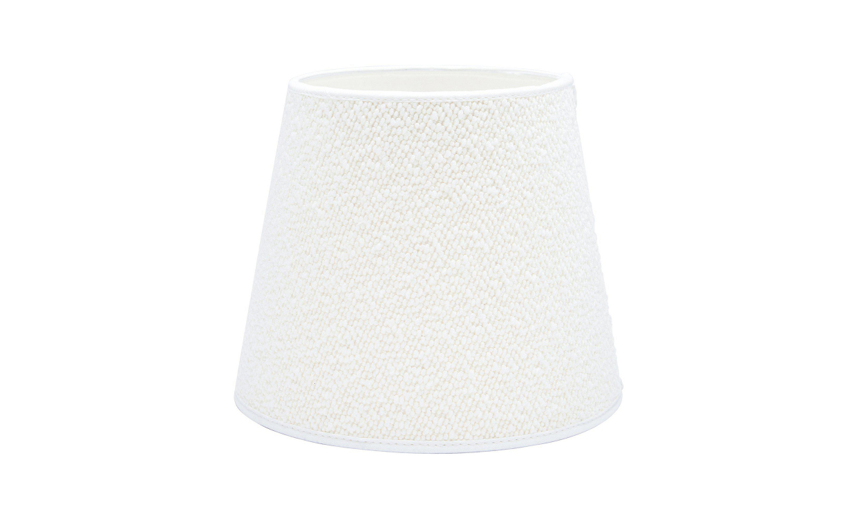 PR Home MIA Bouclette Lampskärm 17 cm Vit