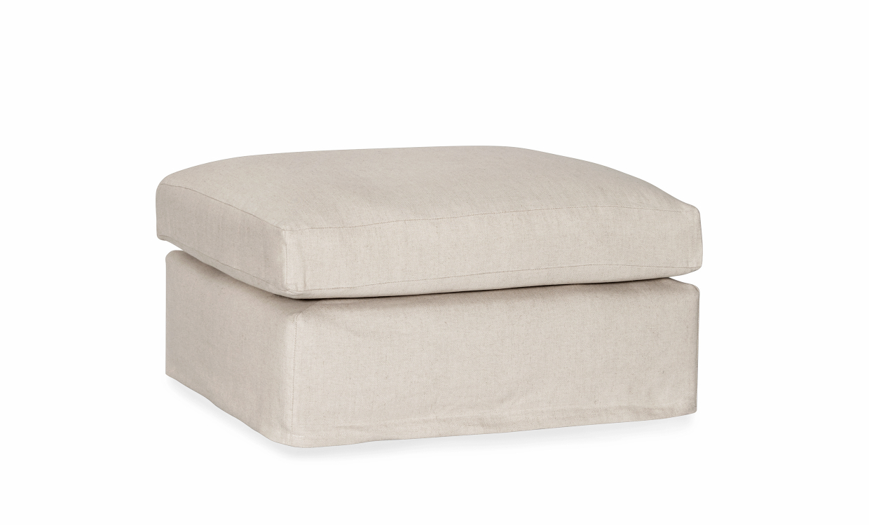 SoffaDirekt MONACO PREMIUM Fotpall Beige