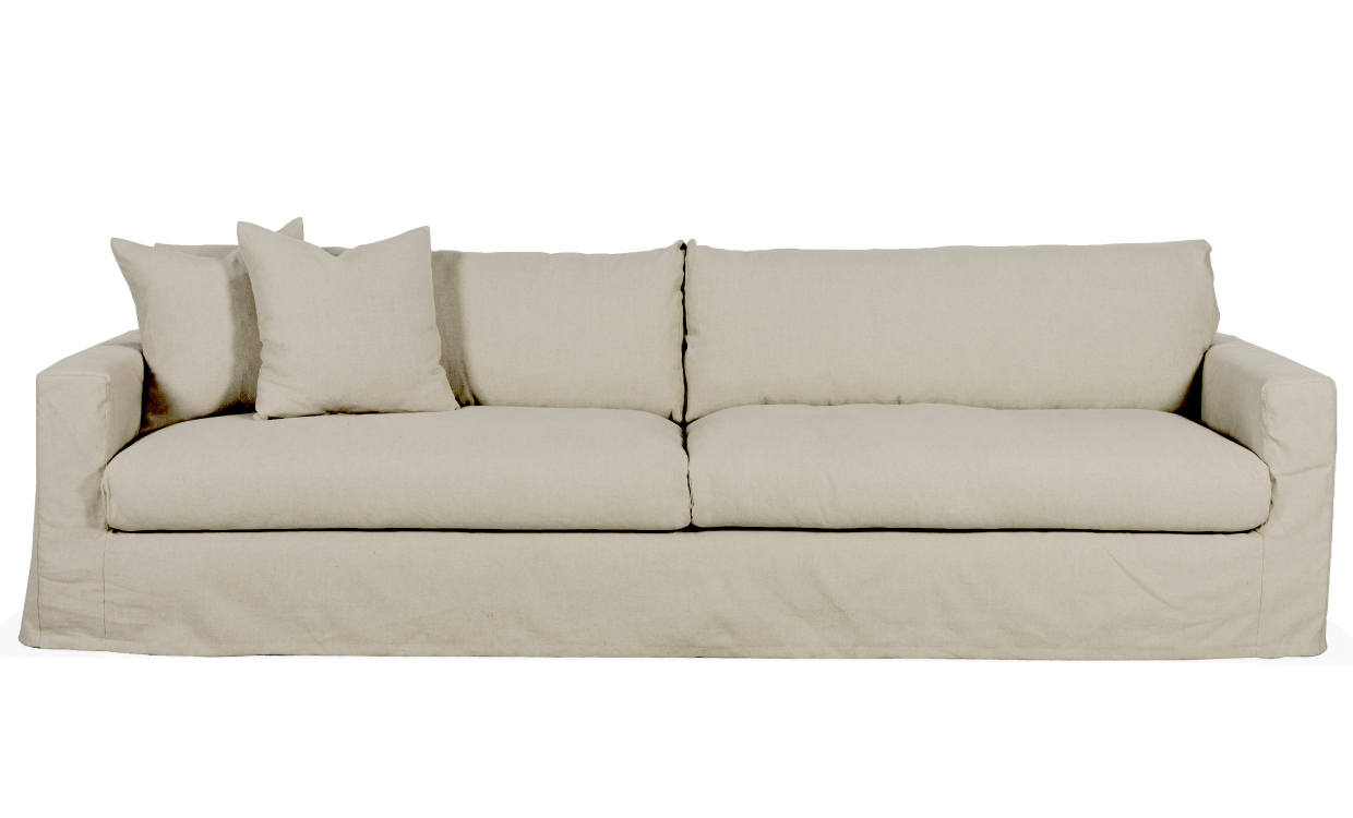 SoffaDirekt MAXIME 4-sitssoffa Khaki