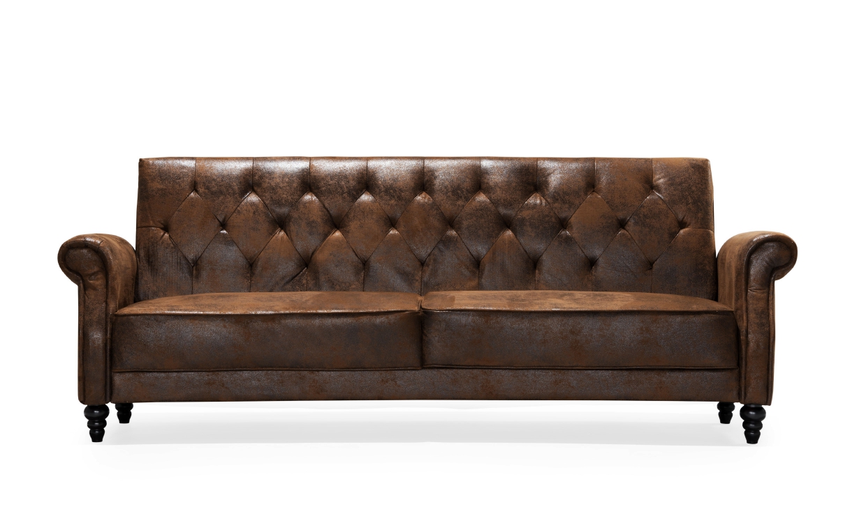 SoffaDirekt LEEDS Bäddsoffa Chesterfield