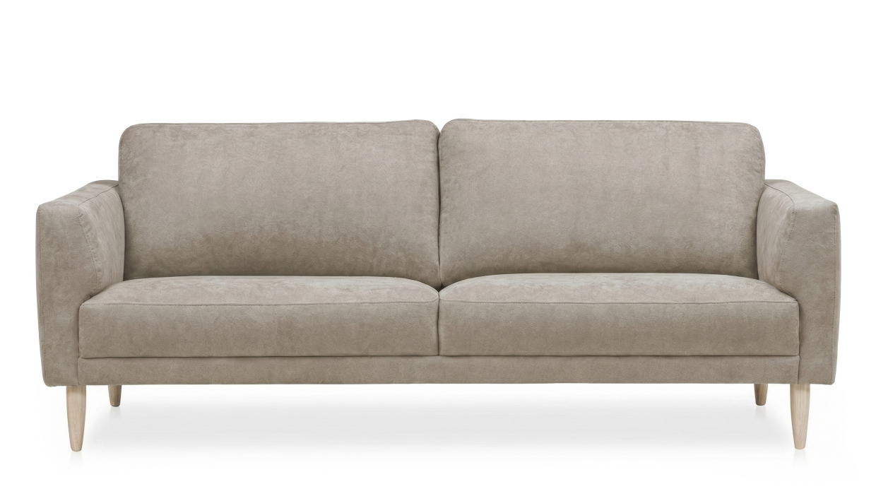 PORTOFINO 3-sitssoffa Mörkbeige Ekben