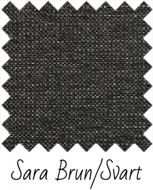 Sara 01 Brunsvart i gruppen hos SoffaDirekt AB (SA01)