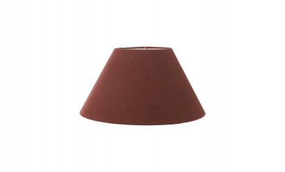 EMPIRE Lampskrm Florenzo Red 25cm