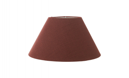 EMPIRE Lampskrm Florenzo Red 42cm