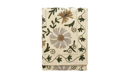 SUZANI Pld Broderad Grn/Gr