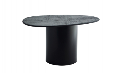 SOFFBORD Jrn/Tr Svart