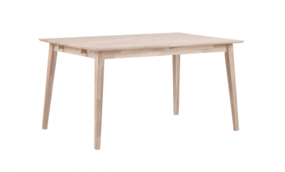 FILIPPA Matbord 140 Vitpigmenterad ek