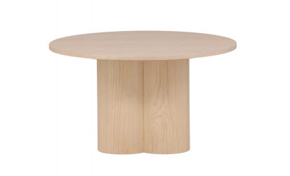 NOOR Soffbord 80 Vitputsad