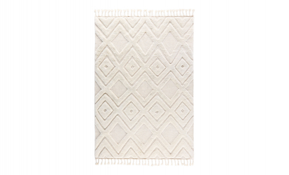 LOREEN Ullmatta 160x230 Vit