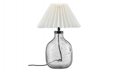 GROOVE Bordslampa Klar/Offwhite