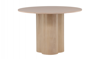 NOOR Matbord 110 Vitputsad