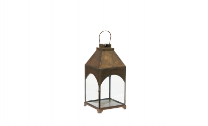 ARCH Lykta 38 cm Antik Mssing