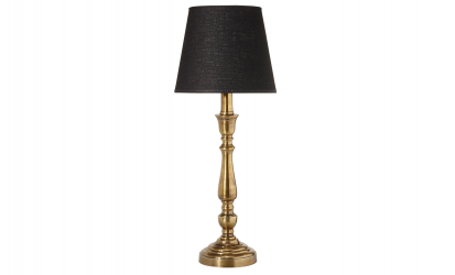 THERESE Bordslampa 62cm Antikmässing/Offwhite