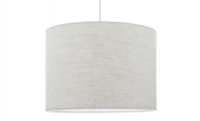 SARA Taklampa Linne Beige