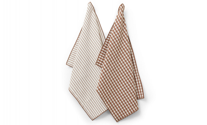 TAZZA Kkshandduk 2-pack Brun