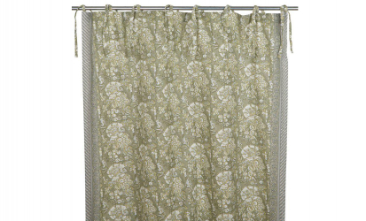 SIGGE Knytgardin 2-p 250cm Ljusgrn