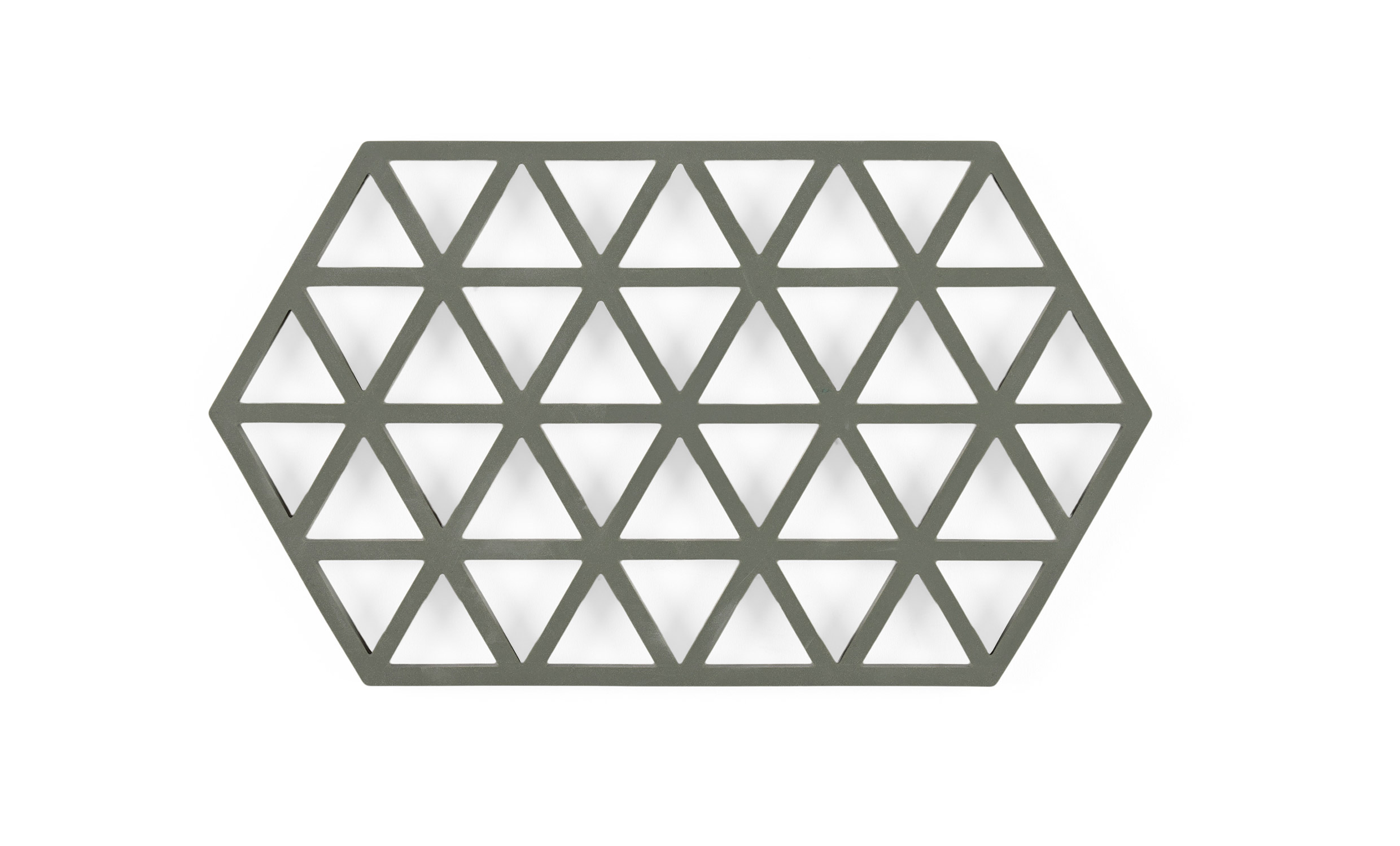 TRIANGLES Grytunderlgg 24cm Olivgrn