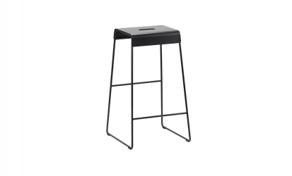 A-STOOL Barstol 65cm Svart