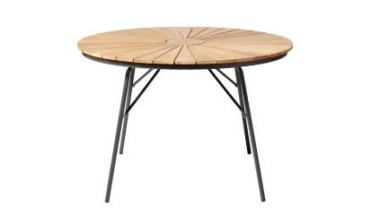ELLEN Trdgrdsbord Teak/Gr 110