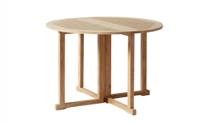 BUTTERFLY Balkongbord 110 Rund Teak