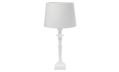 SALONG Bordslampa 46cm Vit