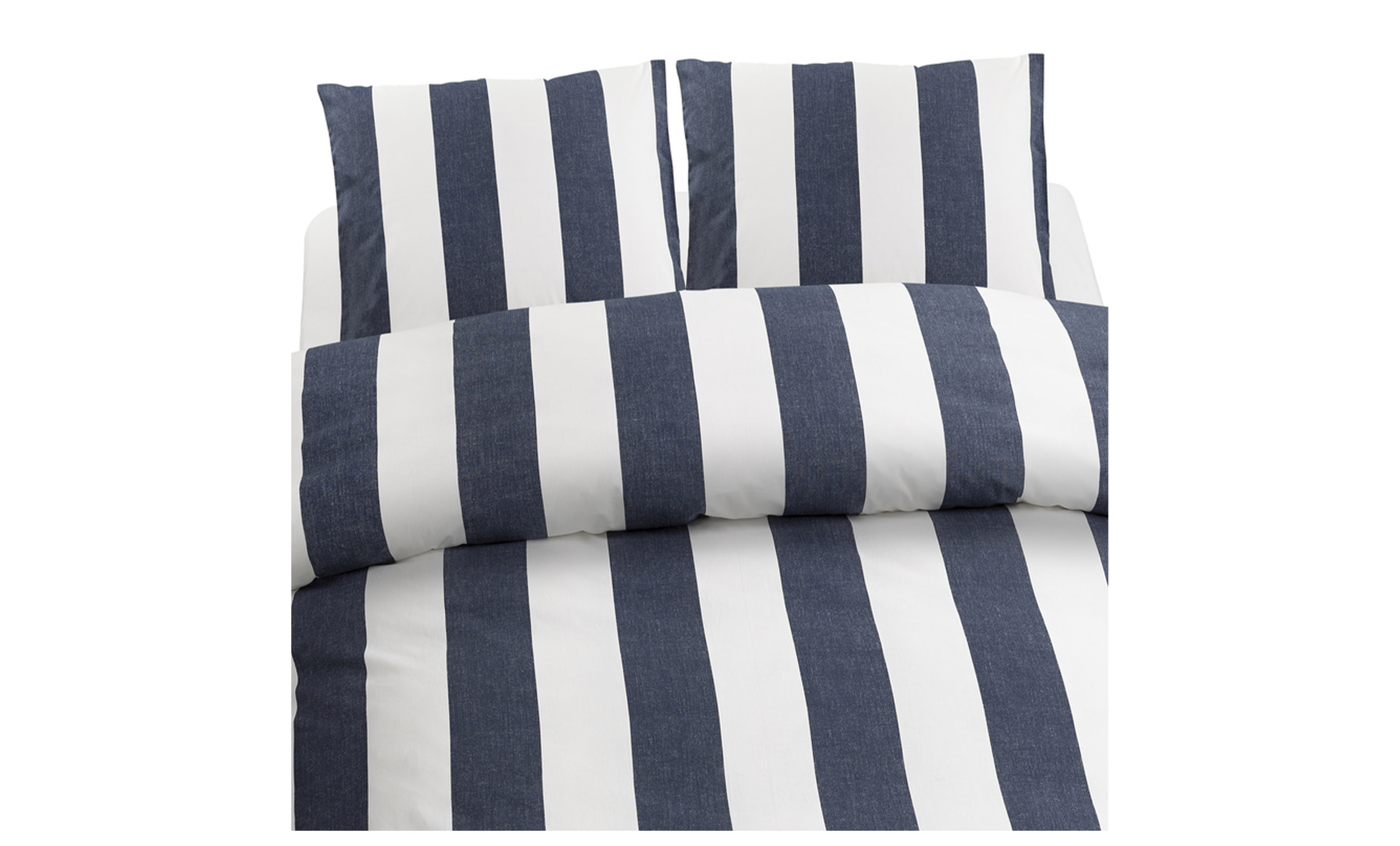 STRIPE Bddset Kingsize Bl