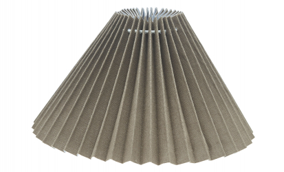 ASTRID Lampskrm Veckad Beige