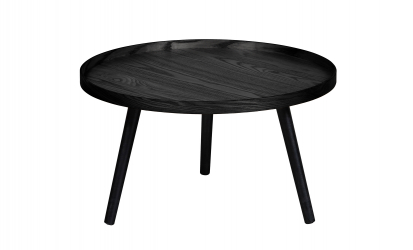 MESA Sidobord L Tr Svart