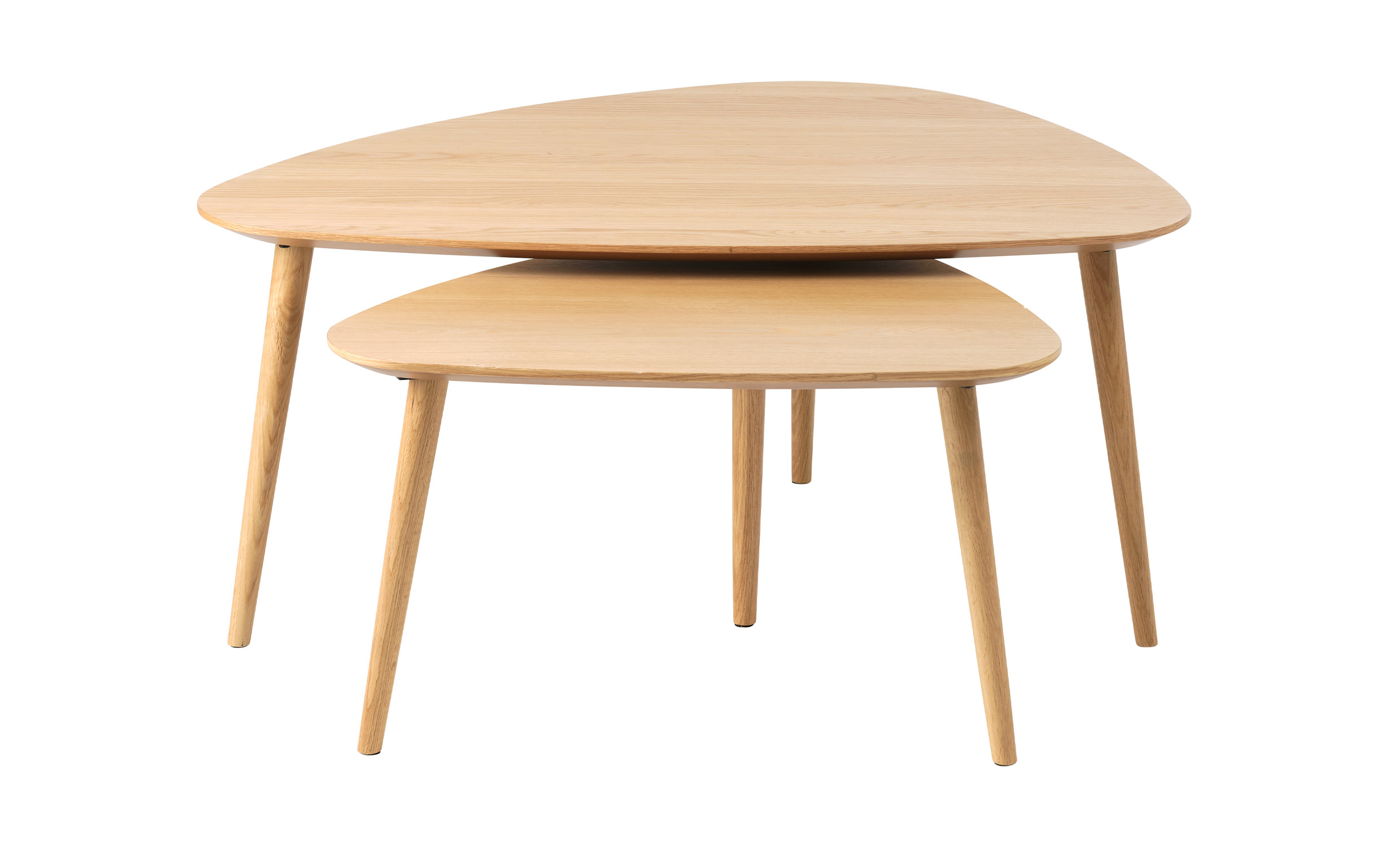 AMANDA Soffbord 2-set Natur