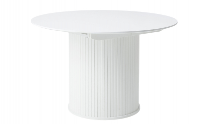 UNO Matbord 120-167 Vit