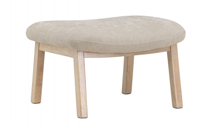 RYLE Fotpall/Sittpuff Beige