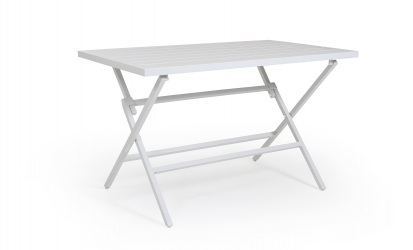 WILKIE Cafbord Fllbar 120x72 Vit