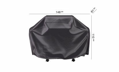 AEROCOVER Grillskydd 148x61x110 Antracit