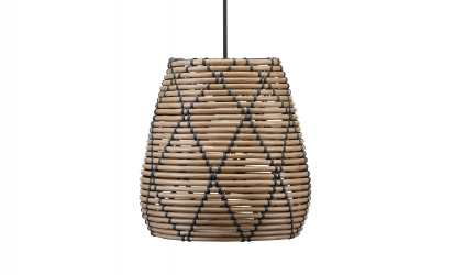 LOLLO Taklampa 28cm Natur/Svart