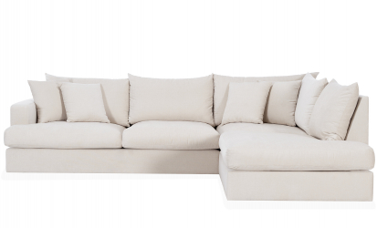 BOLNUEVO L-Soffa Hger Offwhite