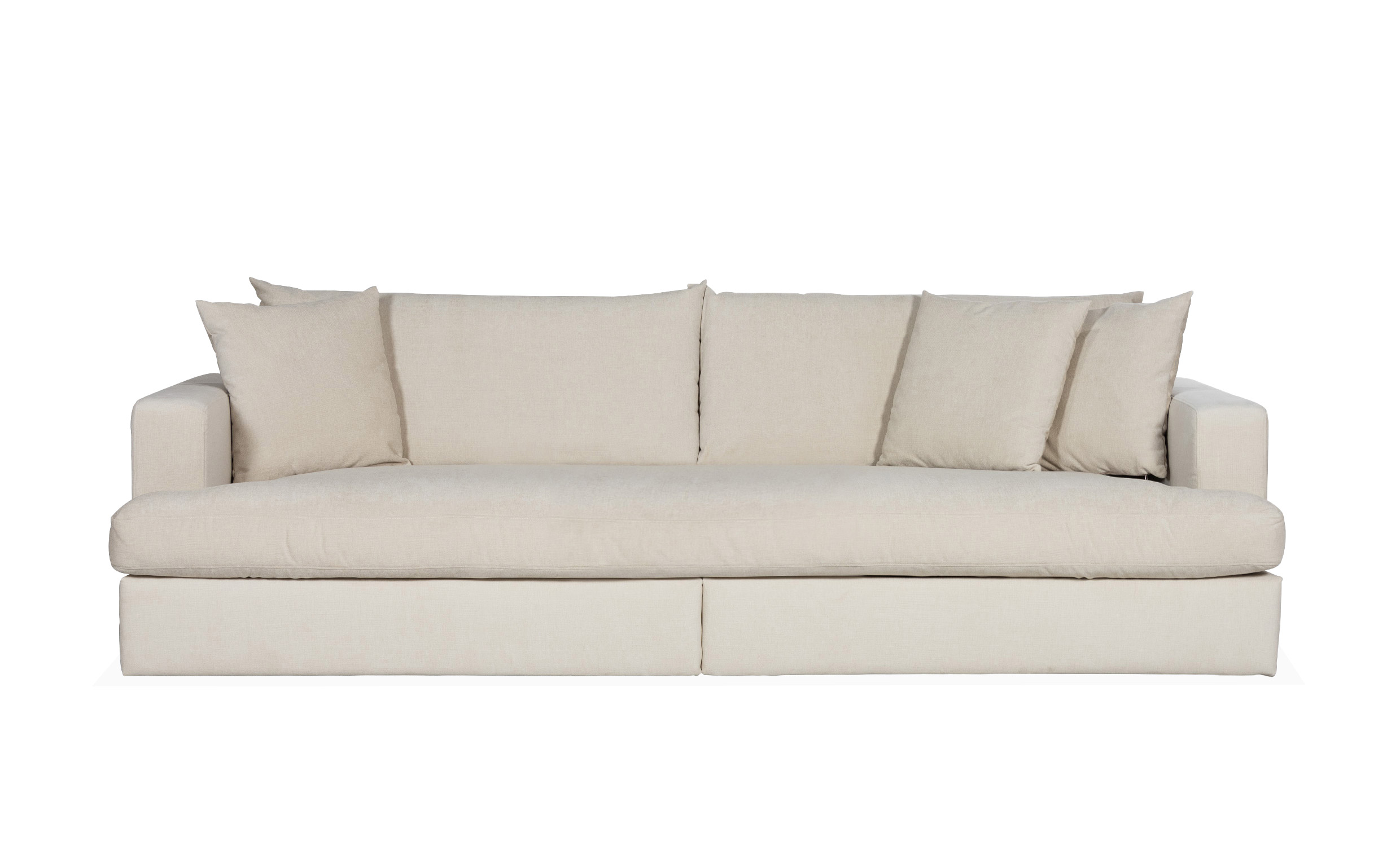 BOLNUEVO 3-sitssoffa Hel Dyna Beige