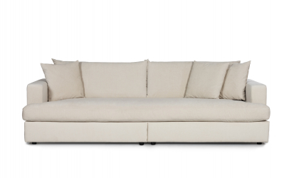 BOLNUEVO 3-sitssoffa Hel Dyna Beige
