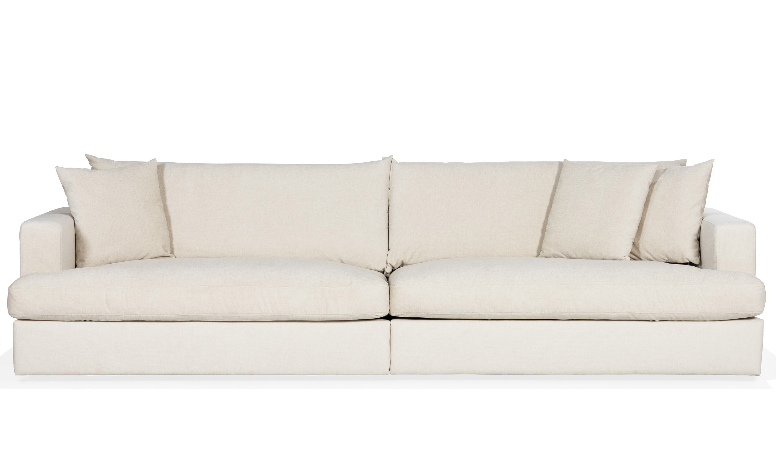BOLNUEVO 4-sitssoffa Offwhite
