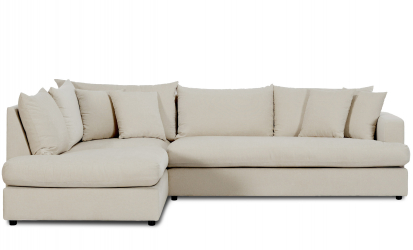 BOLNUEVO L-Soffa Vnster Hel Dyna Beige