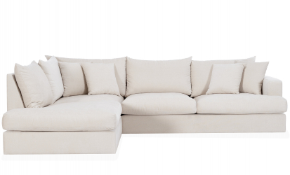 BOLNUEVO L-Soffa Vnster Offwhite
