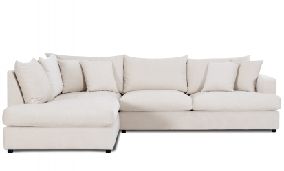 BOLNUEVO L-Soffa Vnster Offwhite