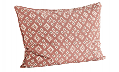 KUDDFODRAL 50x70 Rosa/Offwhite