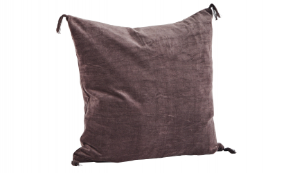 VELVET Kuddfodral 50x50 Mrklila
